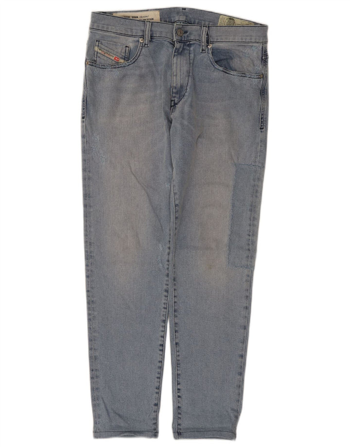 Diesel Mens D-Strukt Tapered Jeans W31 L30 Blue