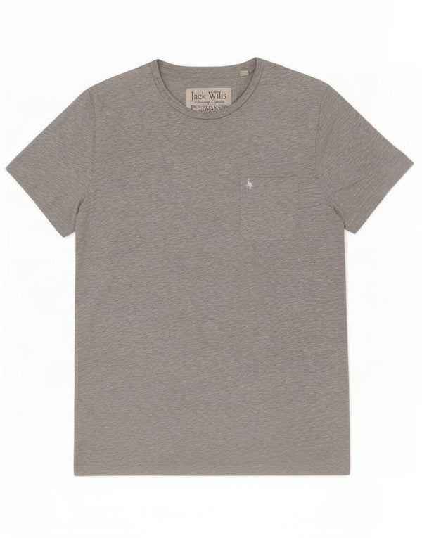Jack Wills Mens T-Shirt Top XL Grey Cotton