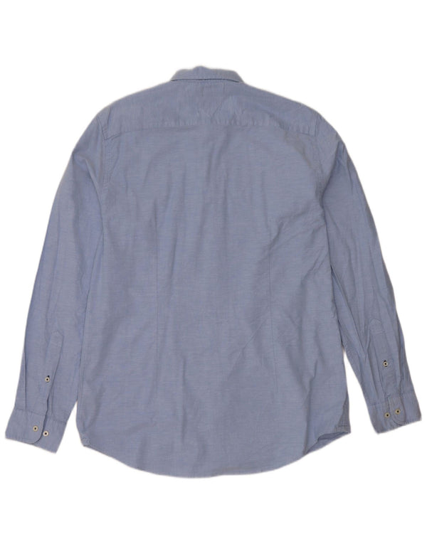 Koszula męska Slim Fit Tommy Hilfiger XL, niebieska, bawełniana
