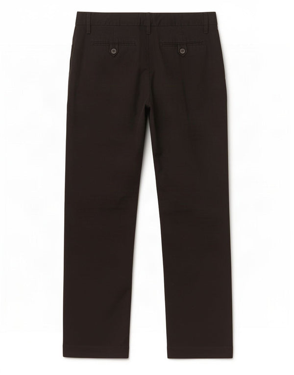 Massimo Dutti Γυναικείο ίσιο παντελόνι Chino EU 38 Small W28 L29 Μαύρο