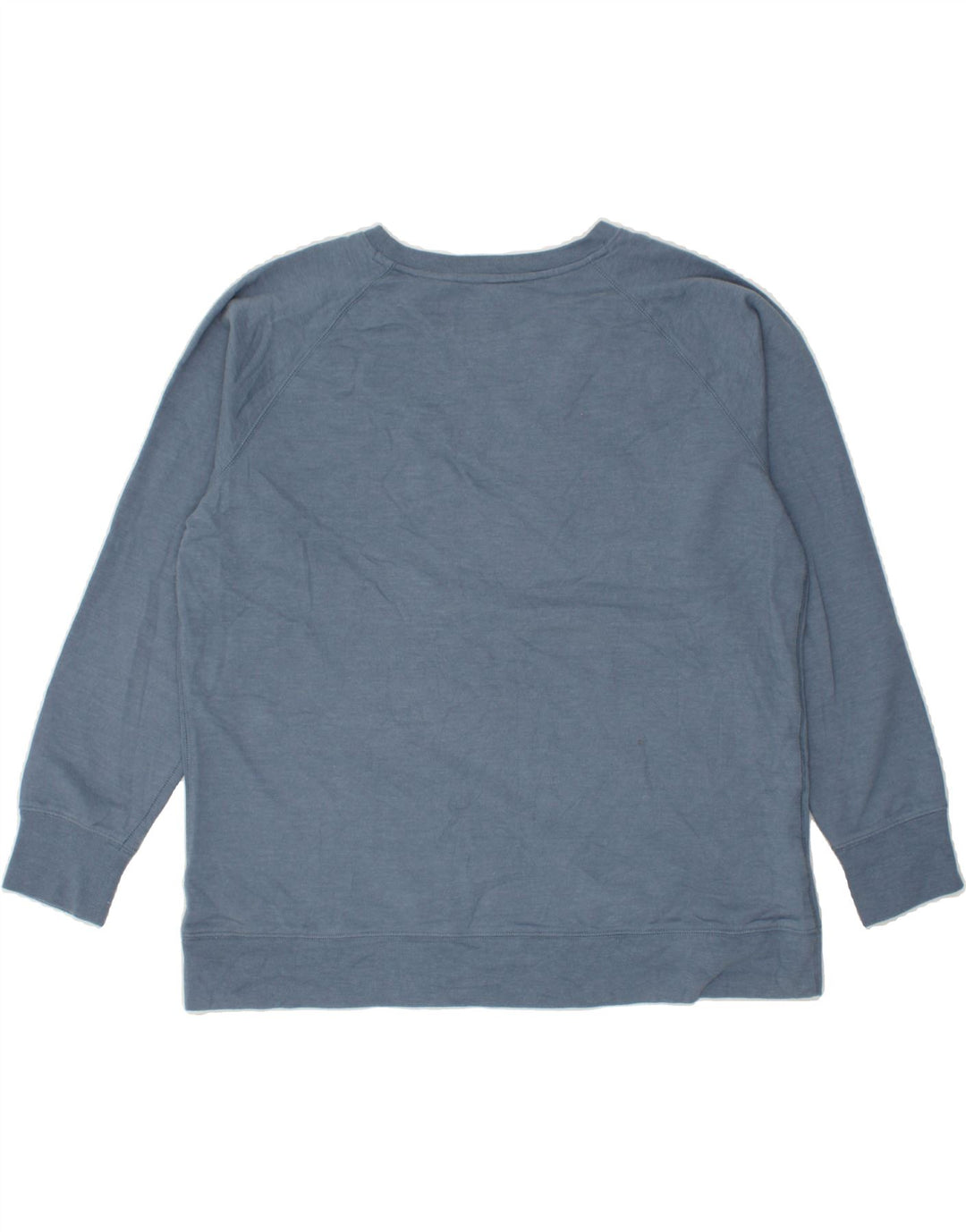 EDDIE BAUER Womens Sweatshirt Jumper UK 18 XL Blue Cotton Vintage Eddie Bauer and Second-Hand Eddie Bauer from Messina Hembry 