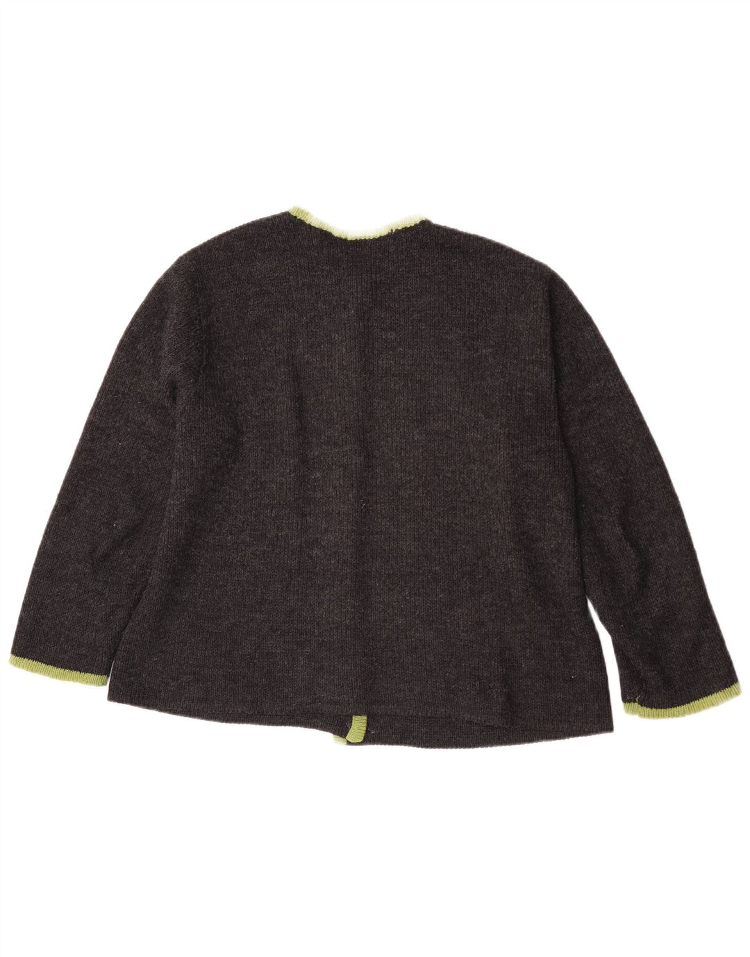 Dralon Womens Cardigan Sweater IT 44 Medium Grey