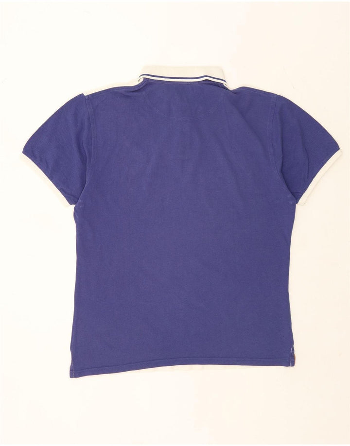 Polo da uomo ALVIERO MARTINI Large White Colourblock