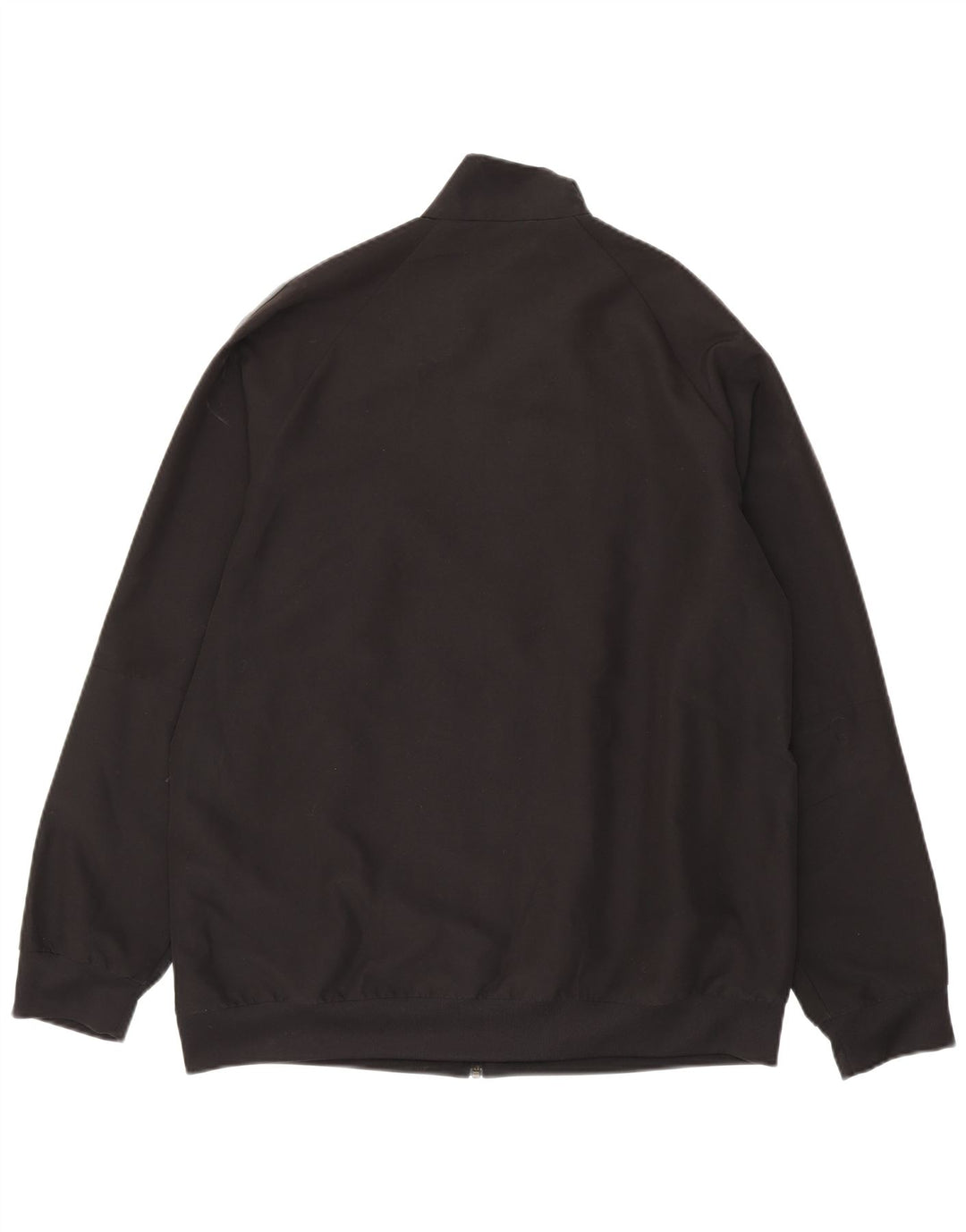 Adidas Mens Climalite Chándal Top Chaqueta Grande Negro Poliéster