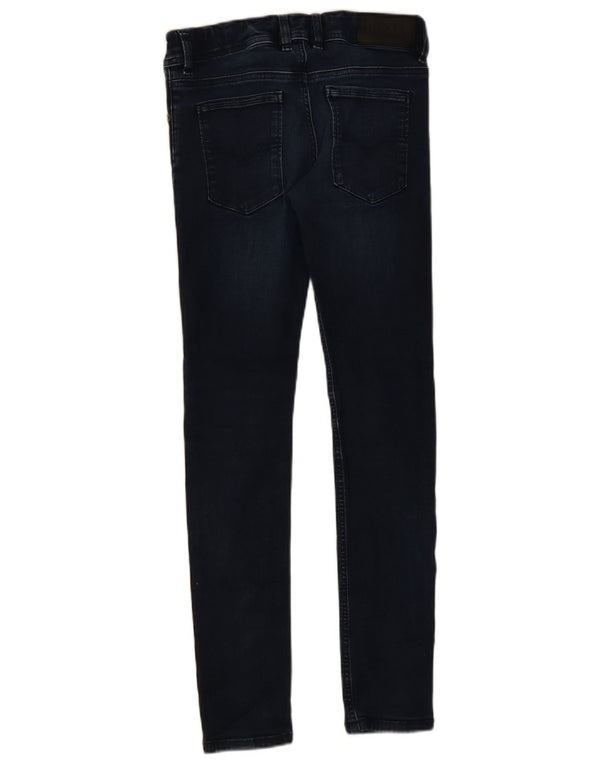 Джинсы Diesel Slim для мальчиков 13-14 лет W28 L29 Темно-синие, хлопок
