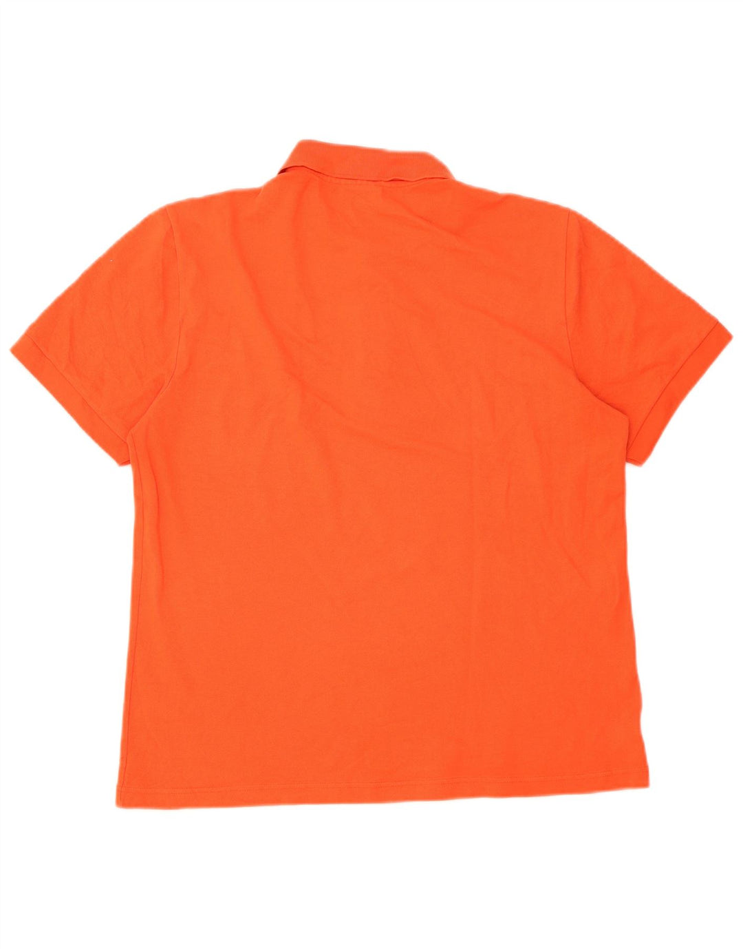 Lacoste Mens Polo Shirt Size 5 Large Orange