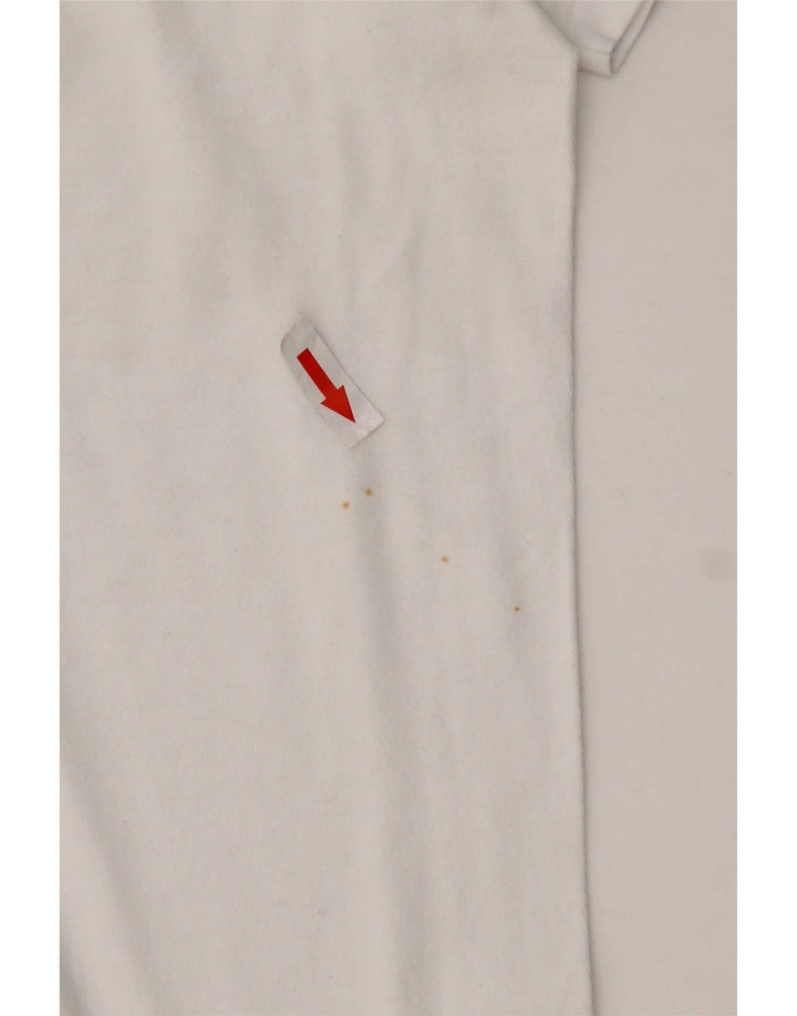 Adidas Mens T-Shirt Top Large White Cotton