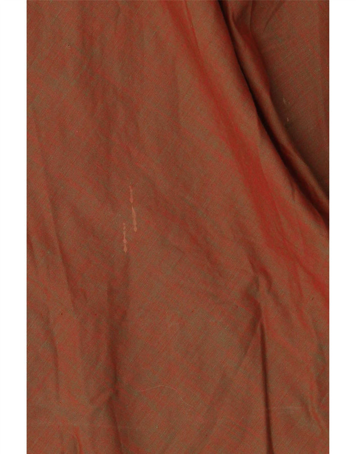 Vintage Damen A-Linie Kleid UK 8 Small Braun