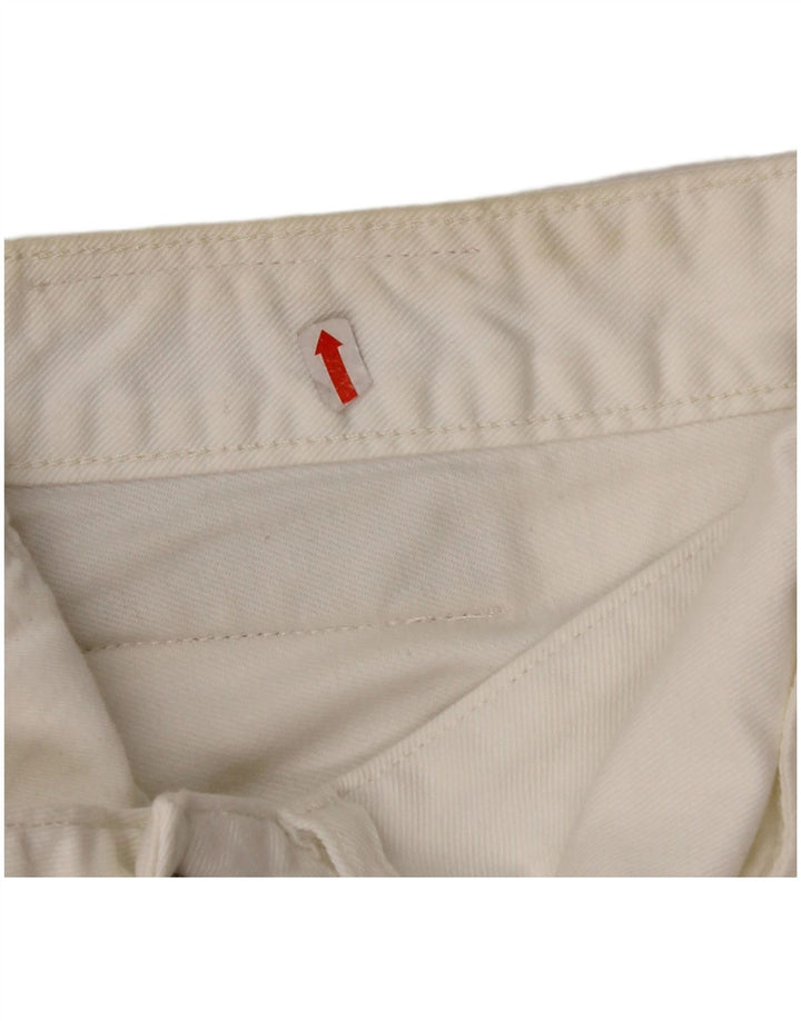 G-STAR Straight Jeans til mænd W32 L32 Hvid Bomuld