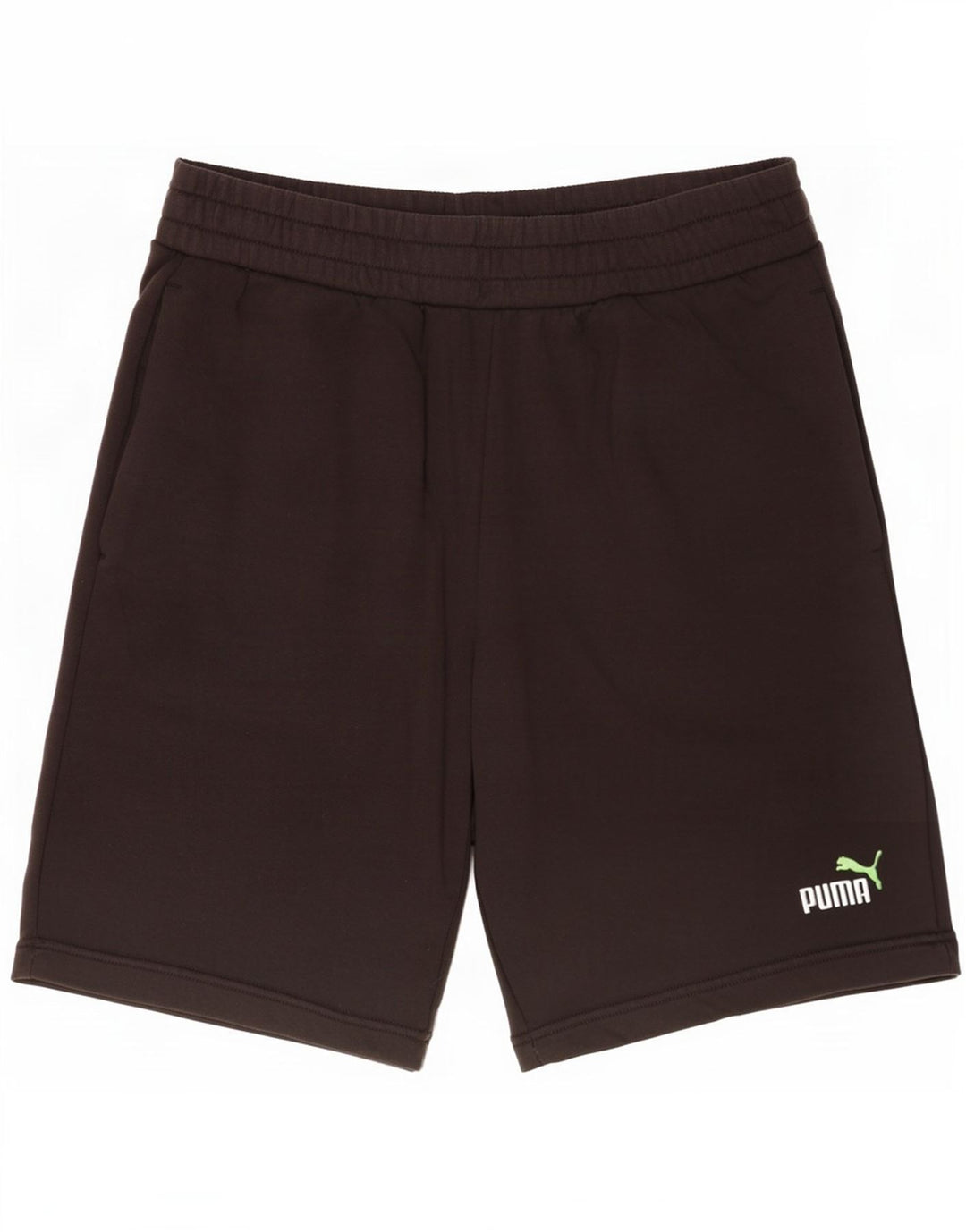 Pantaloncini sportivi da uomo Puma grandi in cotone nero