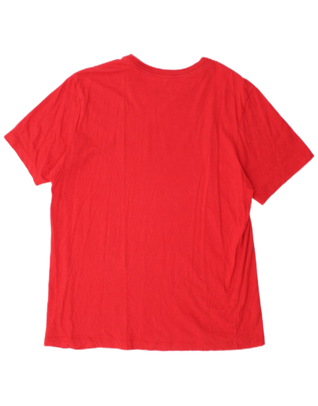 Nike Mens Graphic T-Shirt Top Large Red Cotton