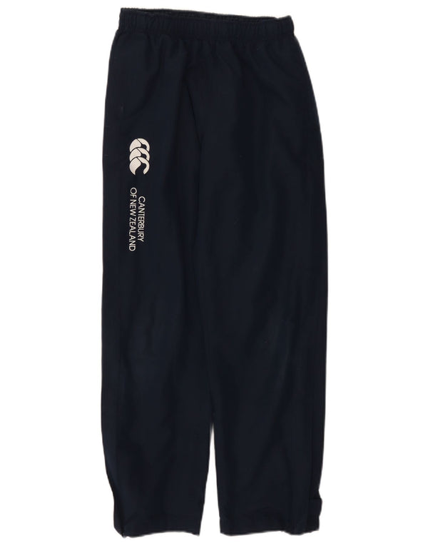 Canterbury Boys Graphic Tracksuit Trousers Joggers 11-12 Years Navy Blue
