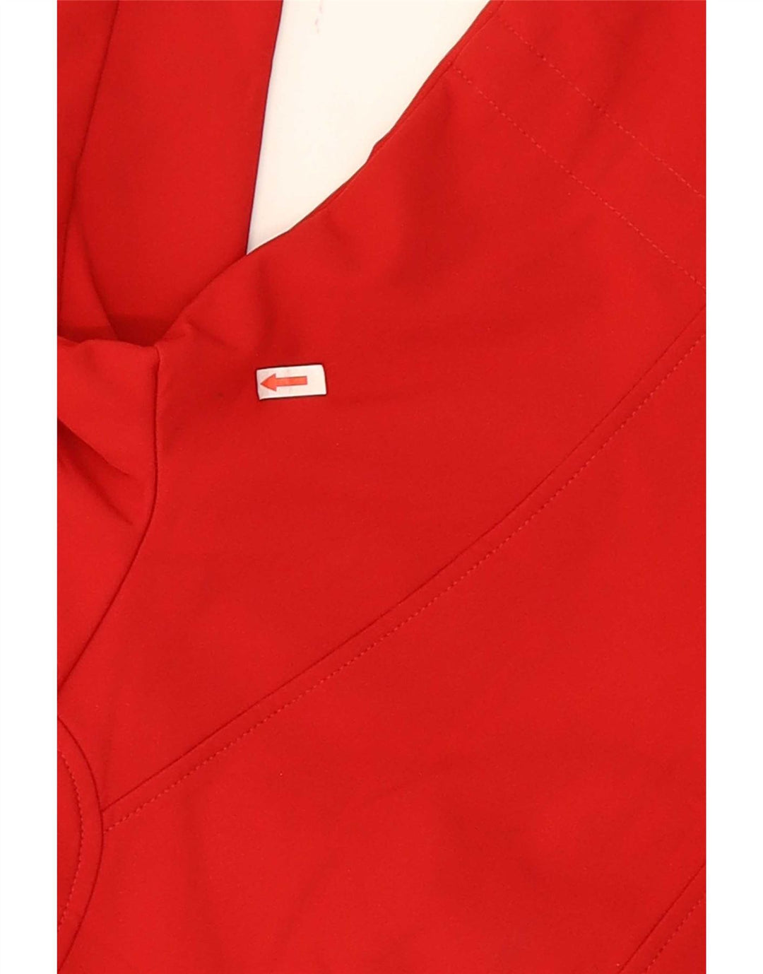 French Connection Damen-Regenjacke mit Kapuze, reguläre Passform, UK 14, Größe L, Rot