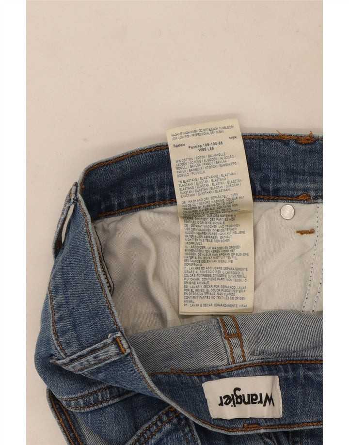 Wrangler Mens Larston Denim Shorts W34 Large  Blue Cotton