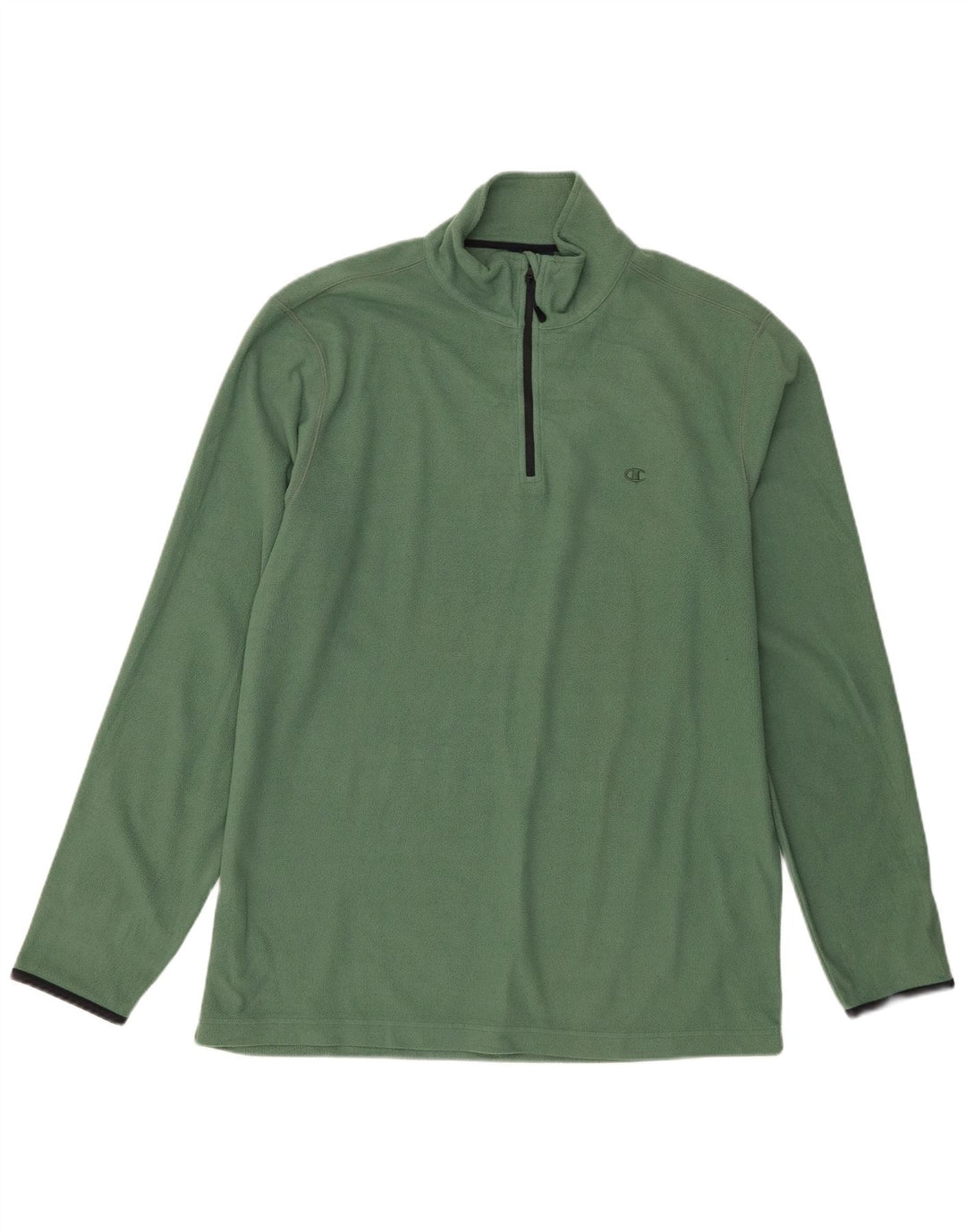 Champion Herre Fleece Jumper med lynlås 2XL Grøn Polyester