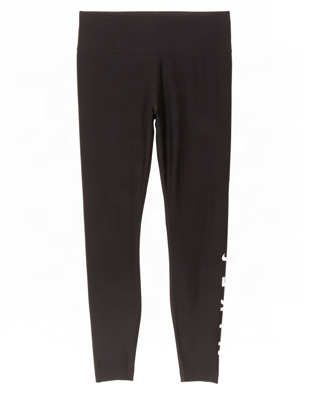 Leggings Nike Dri Fit Graphic pentru femei UK 14 Poliester mediu negru