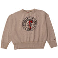 TOMMY HILFIGER Womens Boxy Oversized Sweatshirt Jumper UK 16 Large Grey