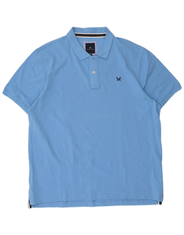 Crew Clothing Polo Homme 2XL Bleu Coton