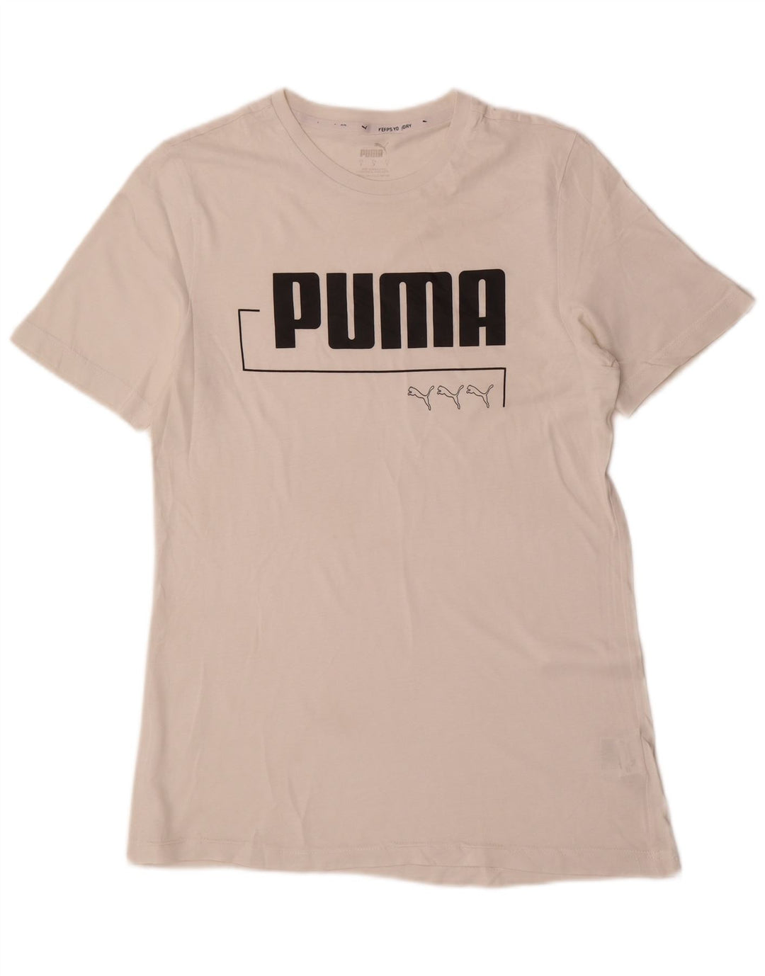 Męski T-shirt Puma z grafiką, mały, biały