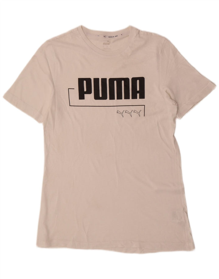Męski T-shirt Puma z grafiką, mały, biały