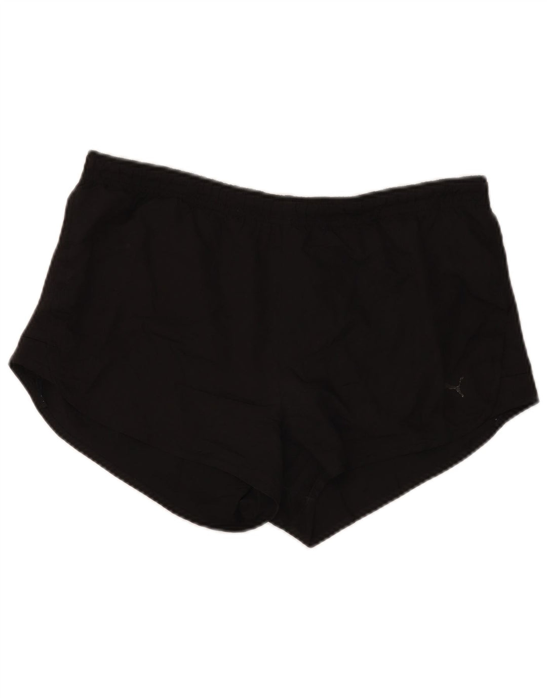 PUMA Womens Sport Shorts UK 16 Large  Black