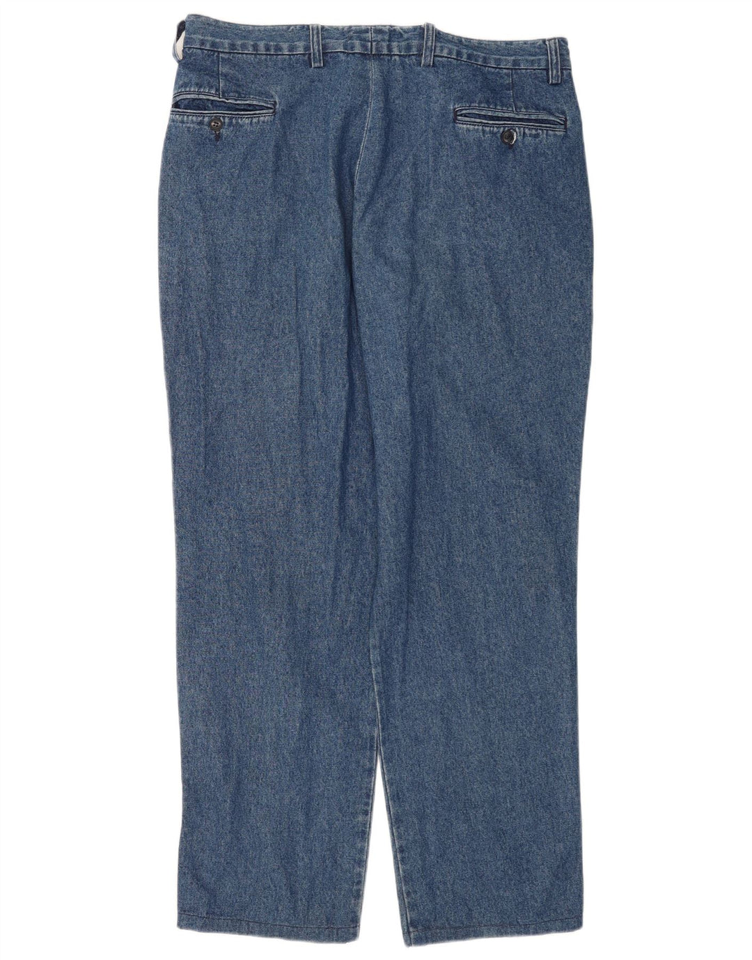 Valentino Womens Straight Jeans W36 L31 Blue Cotton