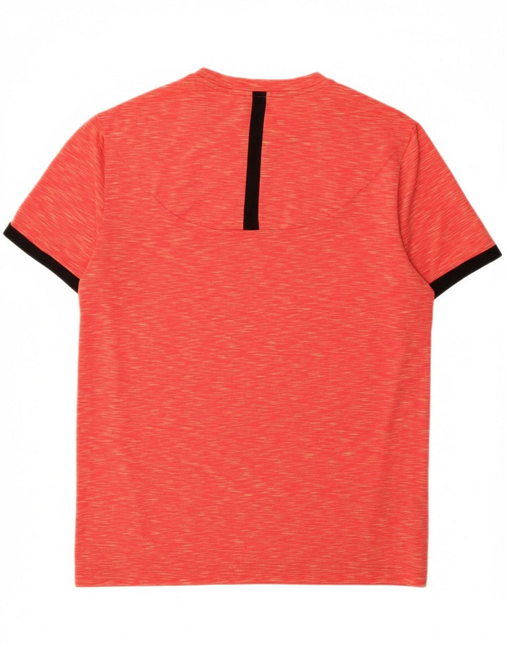 LOTTO Mens T-Shirt Top Medium Red Flecked Vintage Lotto and Second-Hand Lotto from Messina Hembry 