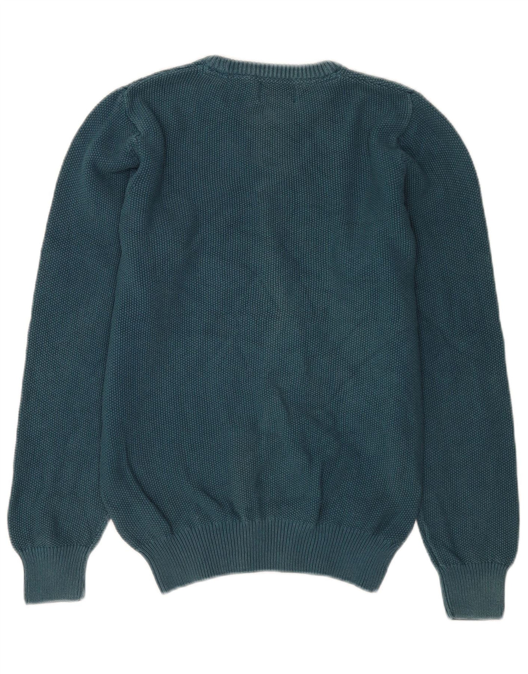 Marks & Spencer Herre Regular Fit Jumper Sweater med rund hals lille blå bomuld