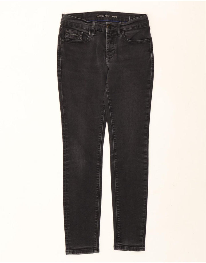 Calvin Klein Womens Skinny Jeans W28 L30 Grey