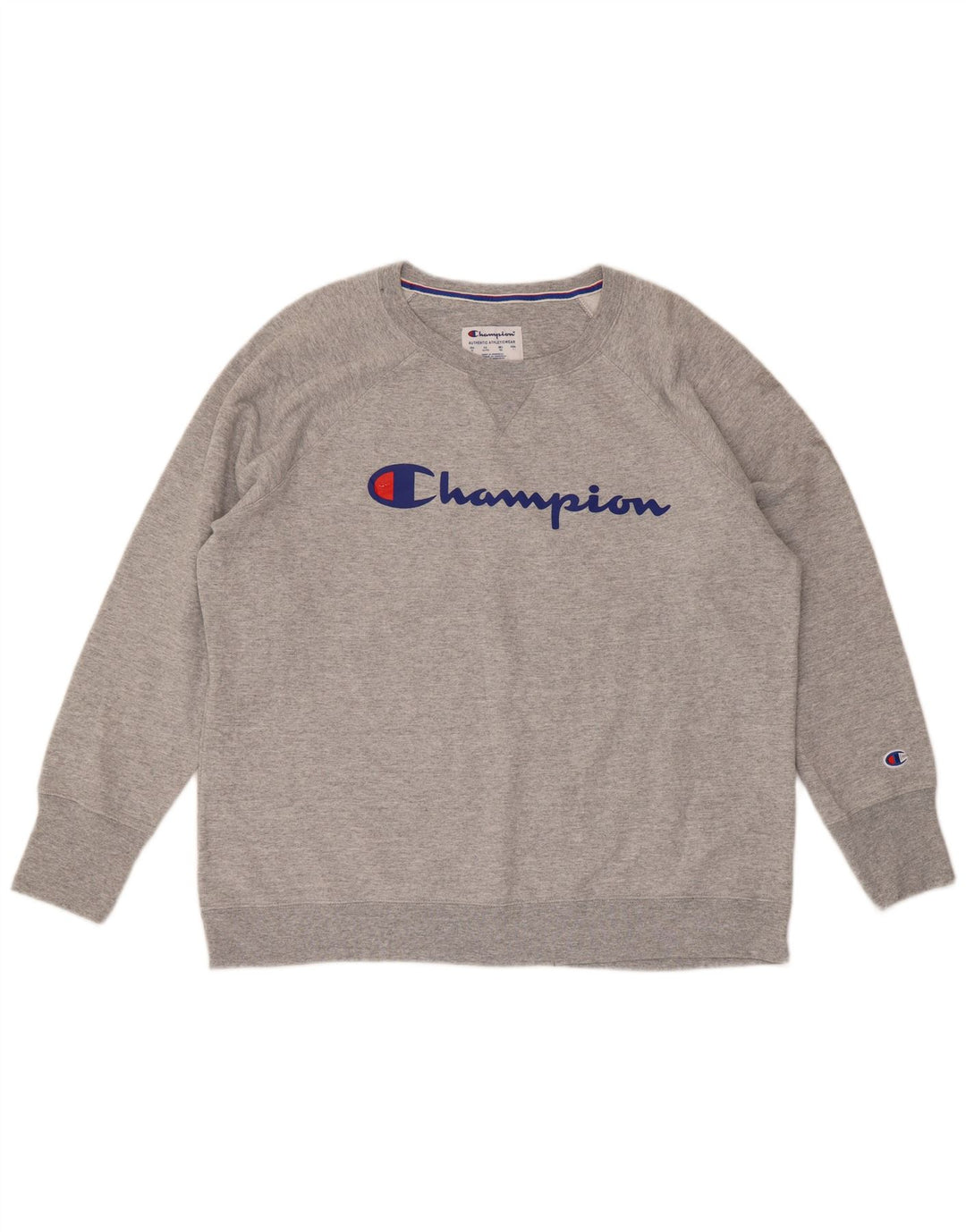 Felpa grafica da uomo Champion Jumper XL Poliestere grigio
