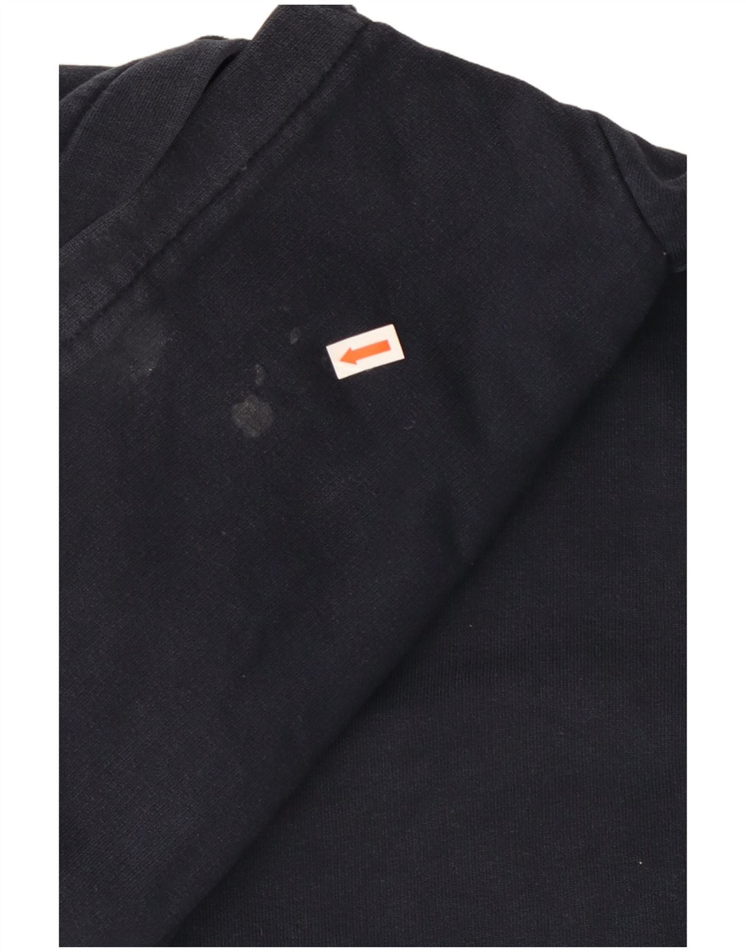 Napapijri Mens Hoodie Jumper Medium Navy Blue Cotton