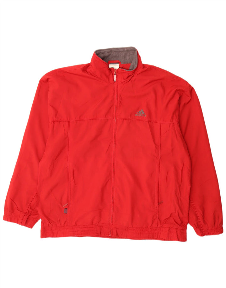 Adidas Træningsdragt til mænd Topjakke XL Rød Polyester