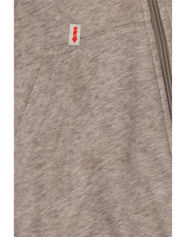 Rip Curl Mens Zip Hoodie Sweater Large Grey Colourblock