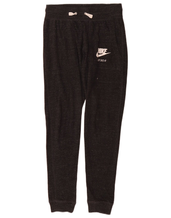 Pantaloni della tuta da donna Nike Joggers UK 4 XS Grigio chiazzato