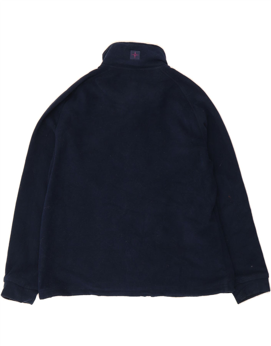 MOUNTAIN WAREHOUSE Womens Fleece Jacket UK 18 XL Navy Blue Polyester Vintage Mountain Warehouse and Second-Hand Mountain Warehouse from Messina Hembry 