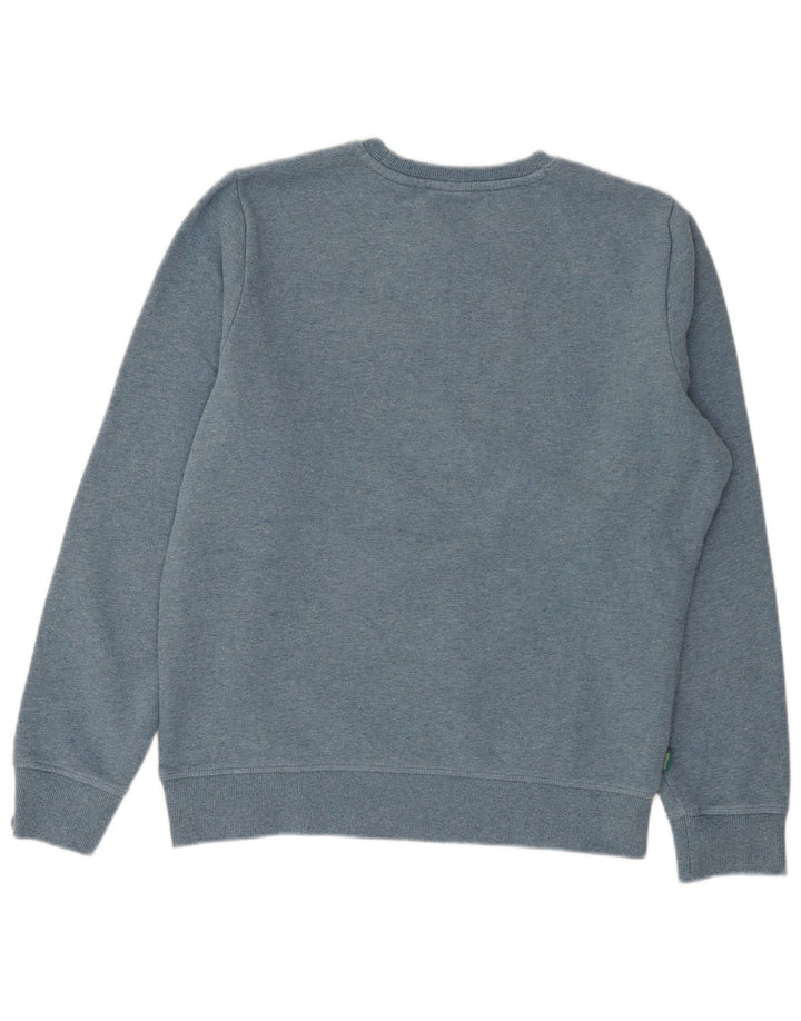 Superdry Mens Sweatshirt Jumper XL Blue Cotton