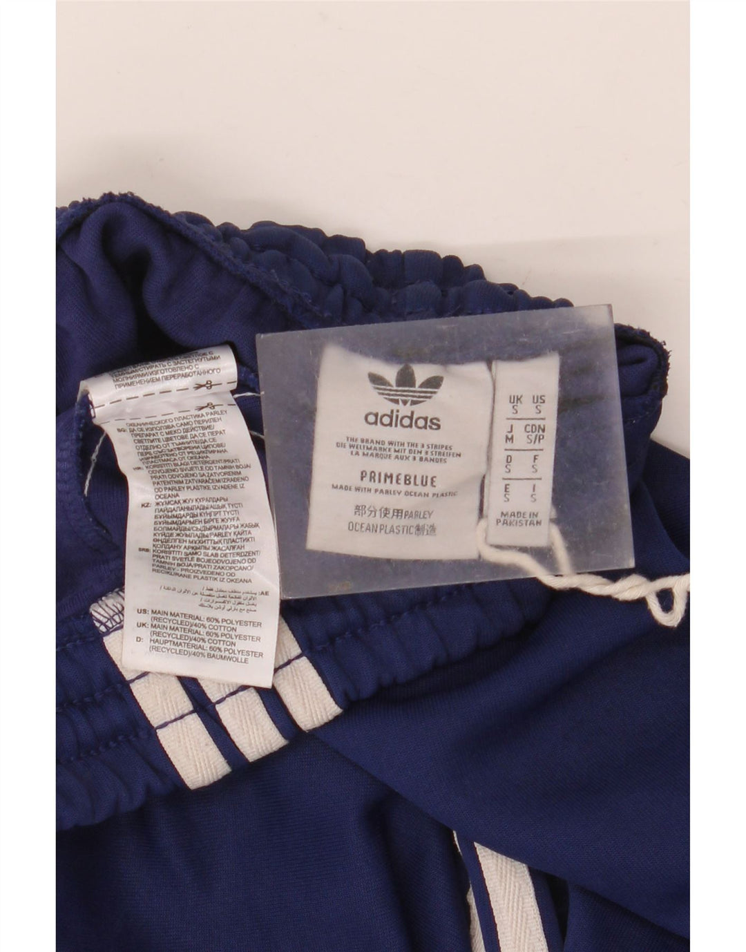 Adidas Pantalon de survêtement pour homme Pantalon de jogging Bleu marine moyen Polyester