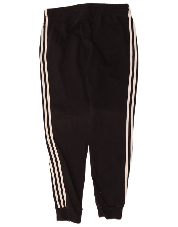 Pantaloni da tuta da donna Adidas Joggers UK 16/18 Large Nero Cotone