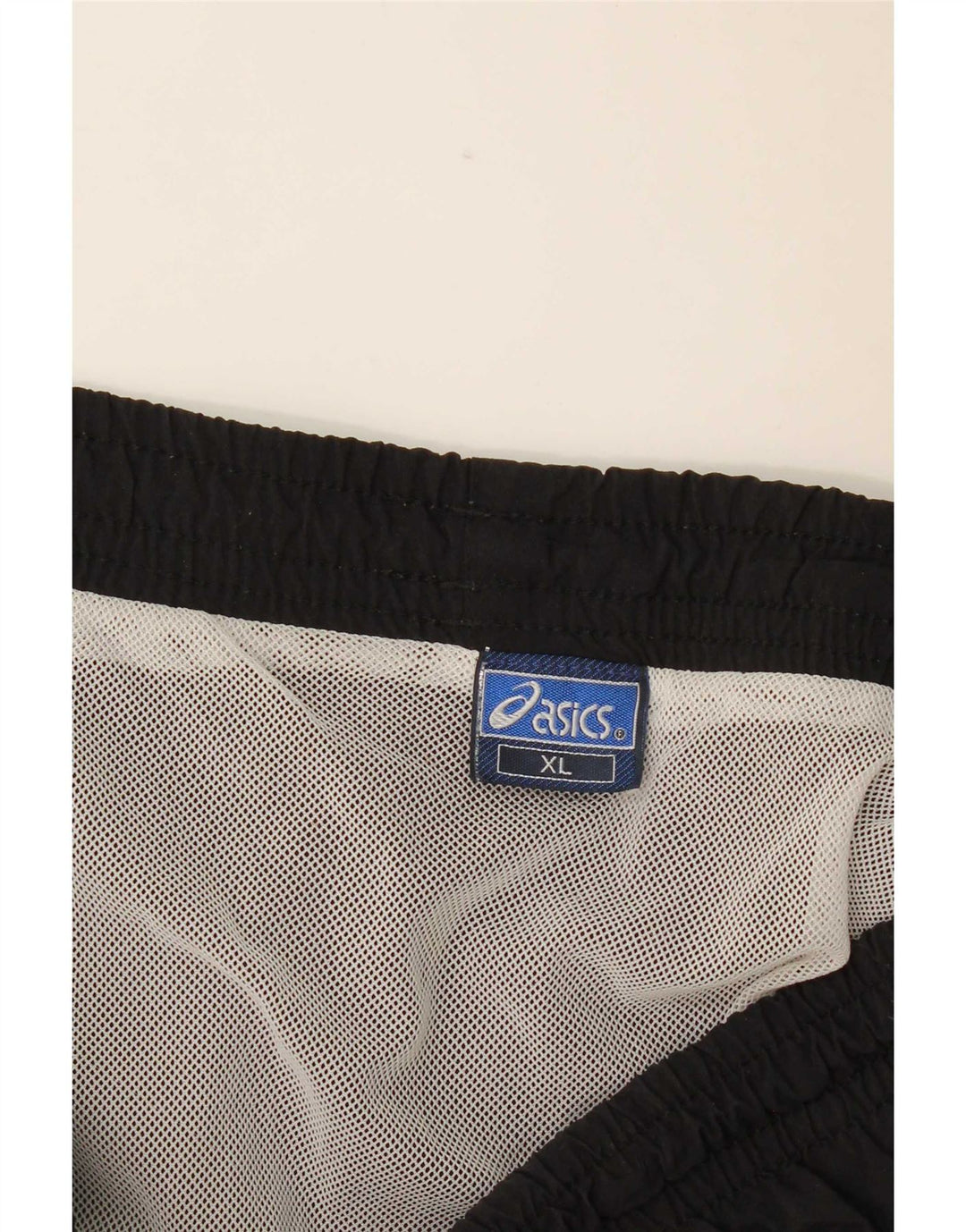 Shorts esportivos gráficos masculinos Asics XL preto poliamida