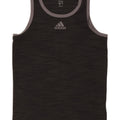 Adidas Herren Weste Top Small Schwarz geflecktes Polyester