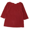 Zara Dametop 3/4 ærmer UK 18 XL Rød