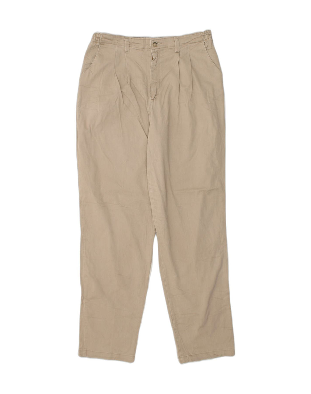 LEE Womens Relaxed Fit Chino Trousers US 18 2XL W34 L32 Beige Cotton | Vintage Lee | Thrift | Second-Hand Lee | Used Clothing | Messina Hembry 