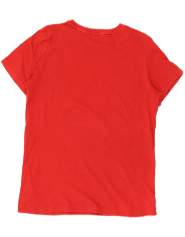 T-shirt grafica Puma da ragazzo, 13-14 anni, grande, in cotone rosso