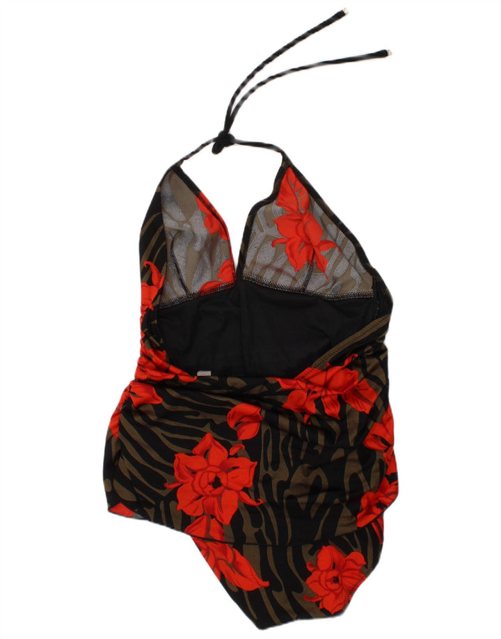 LIBERTI Womens Graphic Swimwear Small Multicoloured Floral Tropical