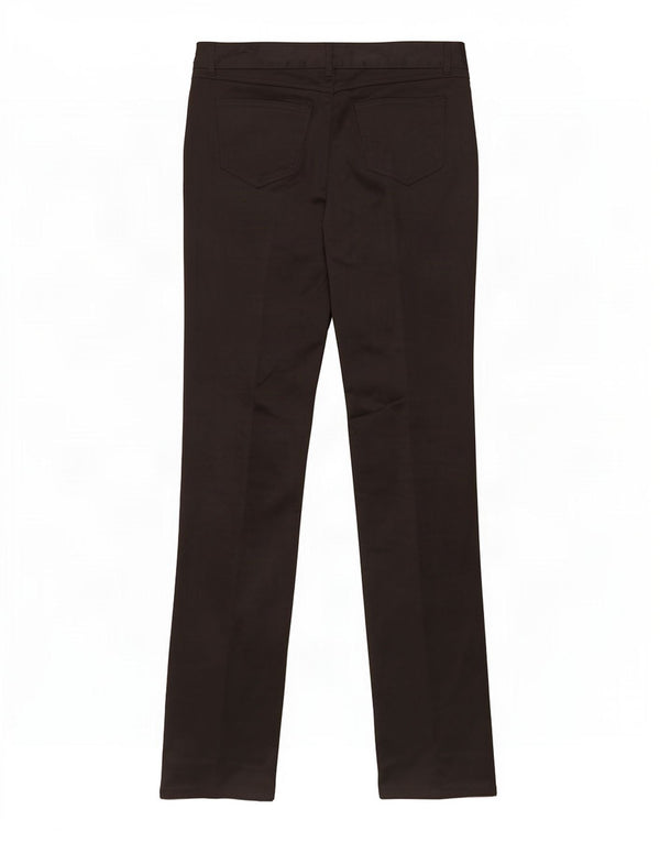 Pantaloni casual dritti da donna Zara EU 38 Small W28 L34 Poliestere nero