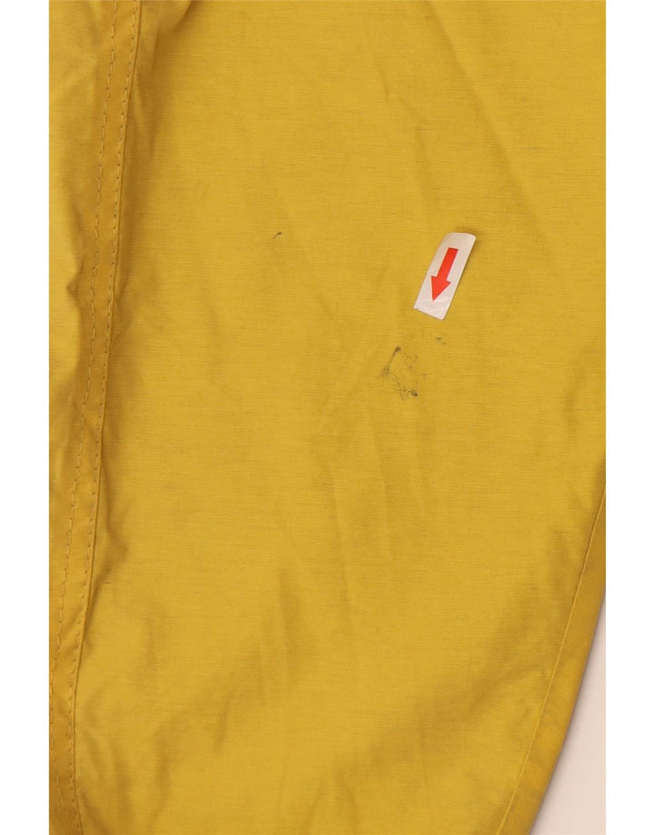 Polbot Regnjakke med hætte til mænd UK 38 Medium Gul Polyester
