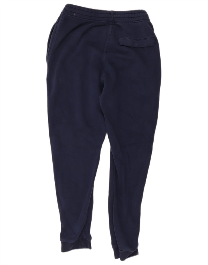 Nike Mens Tracksuit Trousers Joggers Medium Navy Blue Cotton