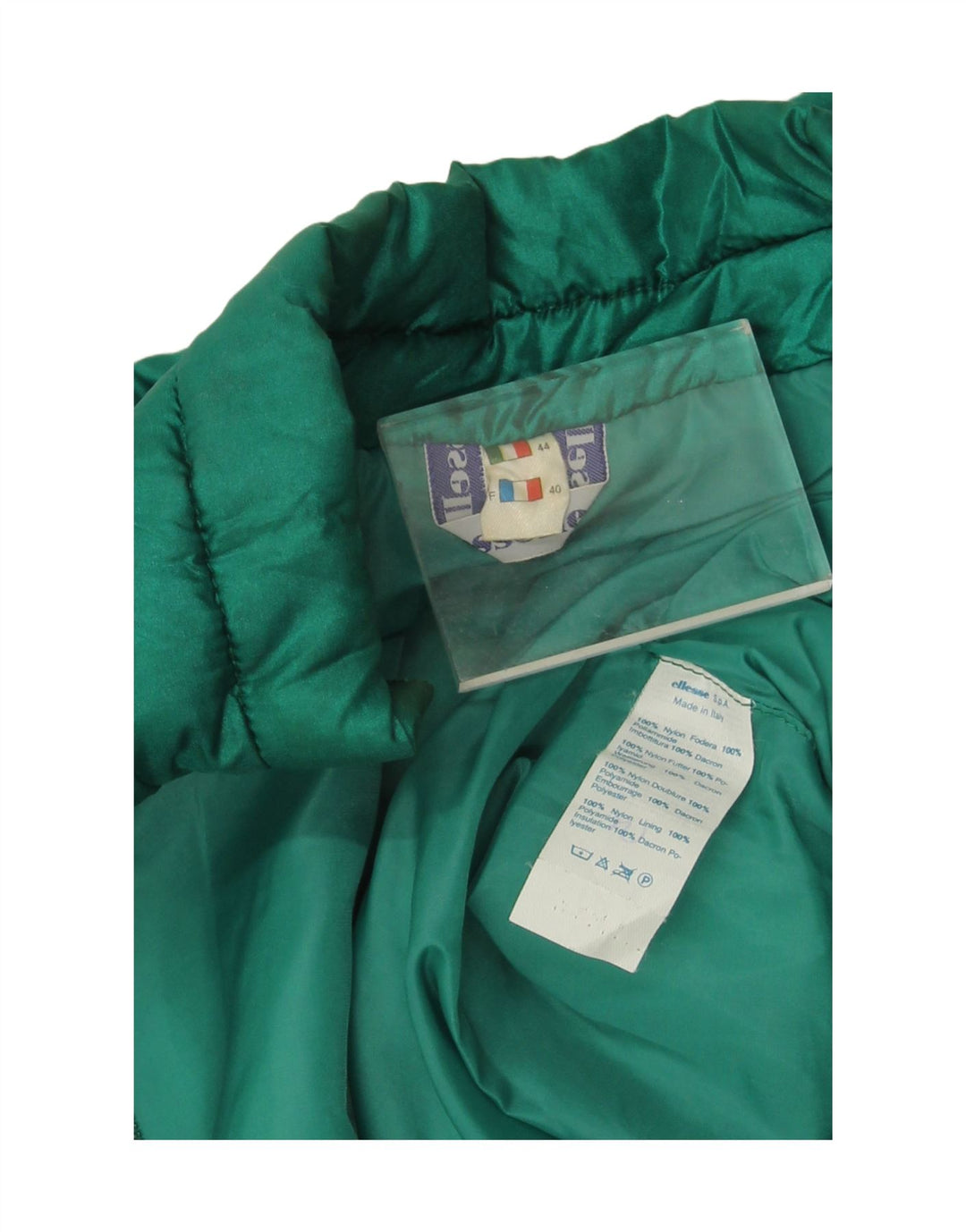 Ellesse Womens Ski Jumpsuit IT 44  Medium  Green Nylon
