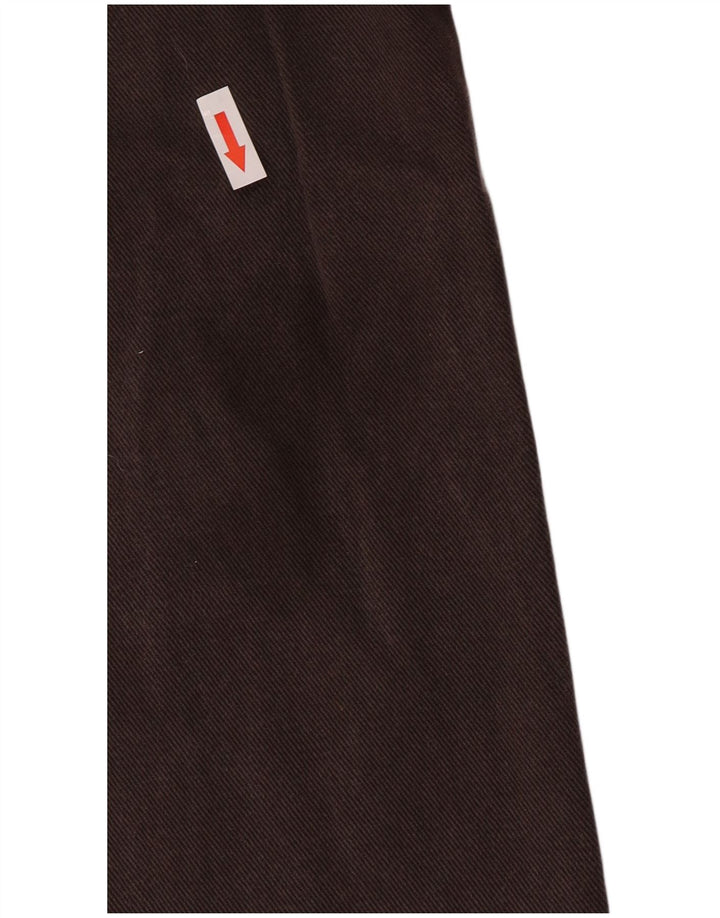 Marks & Spencer Mens Blue Harbour Straight Jeans W36 L31 Brown Cotton
