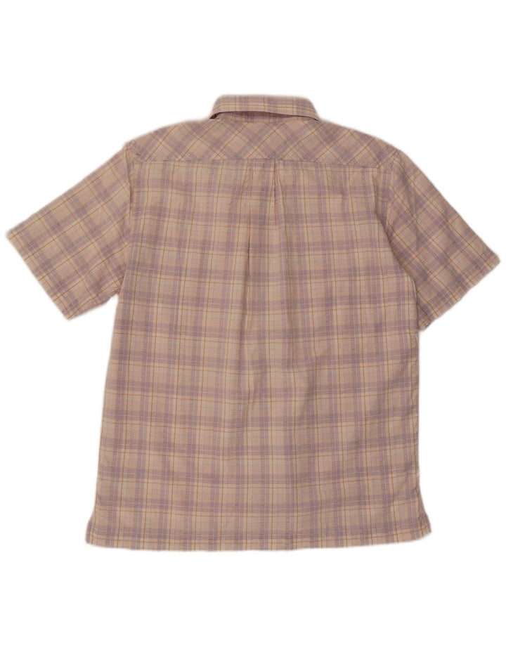 Diadora Mens Shirt Large Multicoloured Check Cotton